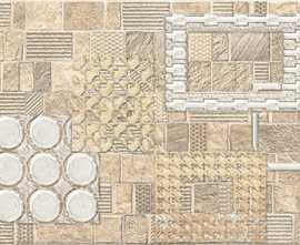 Eletto Ceramica 586502001 Декор Commesso Beige Geometria 25,1х70,9