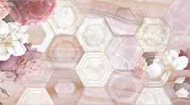 PiezaROSA 130944 Pink Декор 20x45