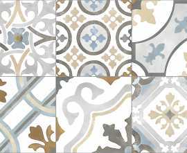 Плитка Global Tile 9EM0139TG Emotion пэчворк 27x40