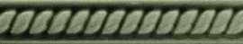 Бордюр Adex ADMO5188 Trenza PB C/C Verde Oscuro 2,5х15
