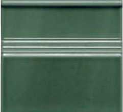 Плинтус Adex ADMO5205 Rodapie Clasico C/C Verde Oscuro 15x15