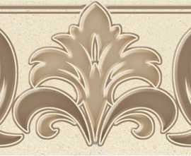 Global Tile B24MS4215TG Бордюр Marseillaise Бежевый 7,7*27