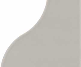 Плитка Equipe 28857 Curve Grey Matt 8,3x12