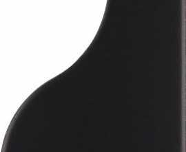Плитка Equipe 28861 Curve Black Matt 8,3x12