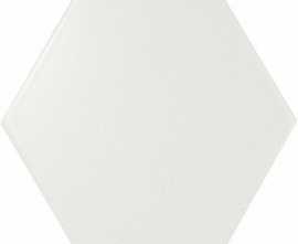 Плитка Equipe 21767 Scale Hexagon White Matt 10,7х12,4