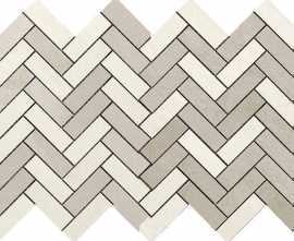 Декор Ragno Marazzi R060 Terracruda Mosaico Degrade Calce/Luce 33.2*128.8
