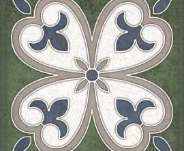 Декор Керлайф Smalto Decor Verde 4 15x15