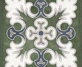 Декор Керлайф Smalto Decor Verde 1 15x15