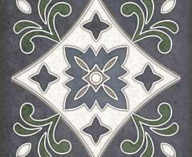 Декор Керлайф Smalto Decor Blu 3 15x15