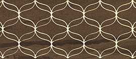 Vitra Ethereal Бордюр коричневый К944347 (K083596) 10х60