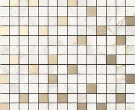 Мозаика Ragno Marazzi R4ZU Bistrot Mosaico Calacatta Michelangelo 40*40