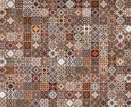 Плитка Cersanit HAG111D Hammam рельеф коричневый 20x44