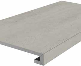 Kerama Marazzi SG850990R/GCF Ступень клееная Сан-Марко серый светлый матовый 33x80x0,9