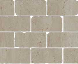 Kerama Marazzi BR034 Бордюр Сан-Марко мозаичный бежевый матовый обрезной 46,5x26,5x0,9