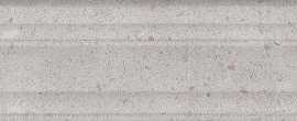Kerama Marazzi BLF010R Бордюр Риккарди серый светлый матовый структура обрезной 40x7,3