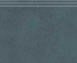 Kerama Marazzi FMF019R Плинтус Чементо синий тёмный матовый обрезной 30x12