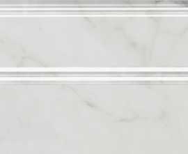 Kerama Marazzi FMA033R Плинтус Коррер белый глянцевый обрезной 30x15x1,7