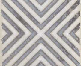 Kerama Marazzi STG/A403/1266H Вставка Амальфи орнамент коричневый 9,8х9,8