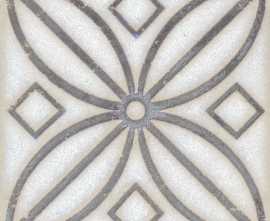 Kerama Marazzi STG/A402/1266H Вставка Амальфи орнамент коричневый 9,8х9,8