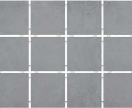 Керамогранит Kerama Marazzi 1271H Амальфи серый 9,8х9,8 (полотно 29,8х39,8 из 12 частей)