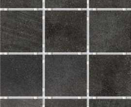 Плитка Kerama Marazzi 1222T Караоке черный, полотно 30х40 из 12 частей 9,9х9,9