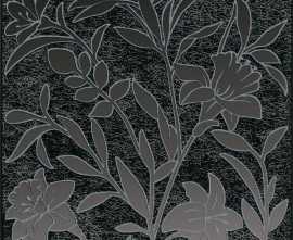 Декор Kerama Marazzi HGD/B568/5292 Барберино 4 чёрный глянцевый 20x20
