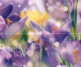 Панно Laparet Панно Crocus P4D286 80х40