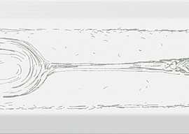 Декор Kerama Marazzi NT/A51/9001 (NT/A51/2882) Ложка зеленый 8,5*28,5
