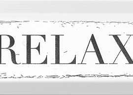 Декор Kerama Marazzi NT/B27/9001 (NT/B27/2882) Relax черный 8,5*28,5