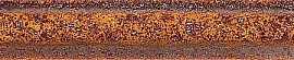 Бордюр Kerama Marazzi 409 Рустик коричневый 9,9х1,5