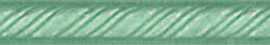 Бордюр Kerama Marazzi 194 Зеленый карандаш косичка 20*1.5