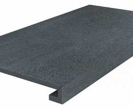 Kerama Marazzi DD602500R/GCF Ступень клееная Про Матрикс черный обрезной 33*60