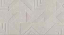 Декор Kerama Marazzi SBD008/DD3186 Про Матрикс белый геометрия 15x60