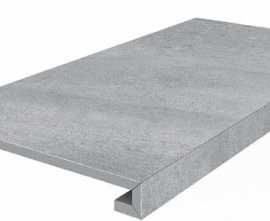 Kerama Marazzi DD602220R/GCF Ступень клееная Про Матрикс серый обрезной 33*60