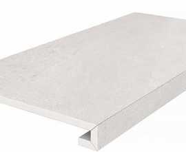 Kerama Marazzi DD602600R/GCF Ступень клееная Про Матрикс белый обрезной 33*60