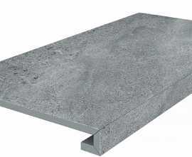 Kerama Marazzi DD602300R/GCF Ступень клееная Про Матрикс серый темный обрезной 33*60