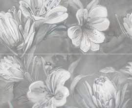 Панно Azori 588912003 Панно Opale Grey Flower 63x63