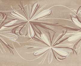 Azori 587892001 Декор Sonnet Beige Flower 20,1х50,5