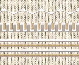 Azori 588471002 Бордюр Romanico Ginkgo 31,5x6,2