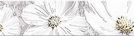 Azori 583241001 Sfumato Grey Floret бордюр 50,5*6,2