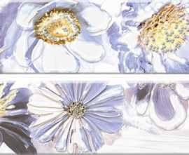 Azori Dream Blue Floret бордюр (комплект 2шт) 30x6.2