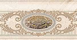 Eurotile Бордюр 771 Eclipse Light Beige 8x29,5