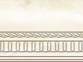 Бордюр Eurotile Карандаш 554 ERMITAGE 4х29.5