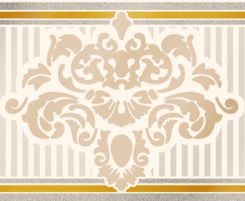 Бордюр Eurotile 41 VALENTINO 9х24,5