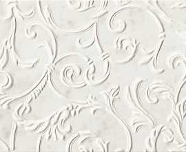 Декор FAP Ceramiche fNI2 Roma Diamond Acanto Carrara Inserto 25x75