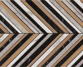 Мозаика FAP Ceramiche fNJ0 Roma Diamond Mosaico Spinato 25.5x29.5