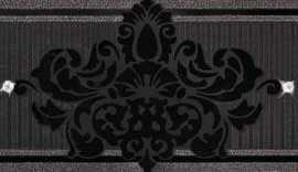 Бордюр Piemme 23780 (MRV185) Frise Elite Nero 8x30