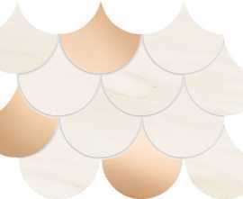 Мозаика Tubadzin Sheen copper 29x19.3
