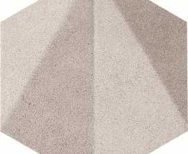 Tubadzin Free Space Hex Grey STR Декор 11x12.5