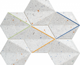 Декор Tubadzin Ms-Dots grey 29.8x22.1